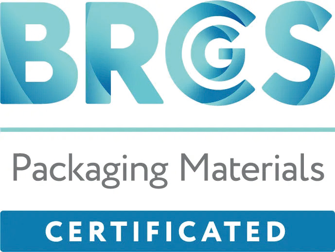 Значок сертыфікацыі ўпаковачных матэрыялаў BRCGS