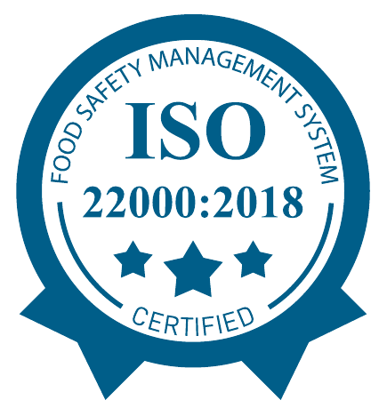 Значок сертыфікацыі ISO 22000
