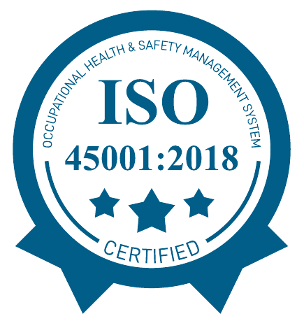Значок сертыфікацыі ISO 45001